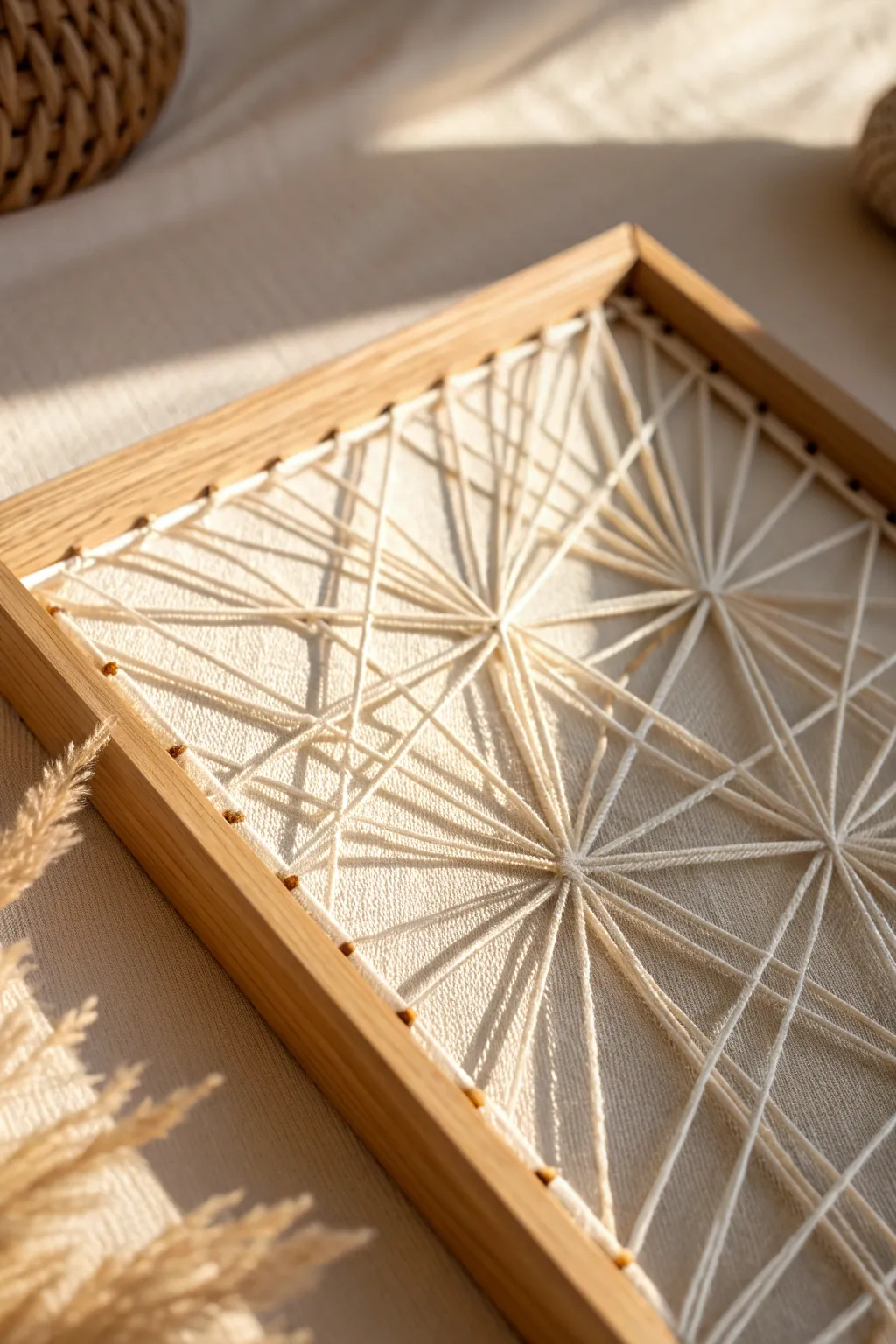 Unleash your creativity with minimalist abstract string art — where simplicity meets elegance.