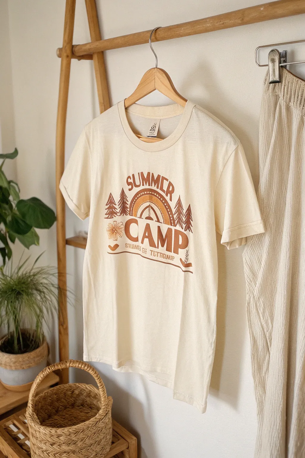 Embrace the nostalgia of summer camp with a retro-inspired tee that takes you back in time.