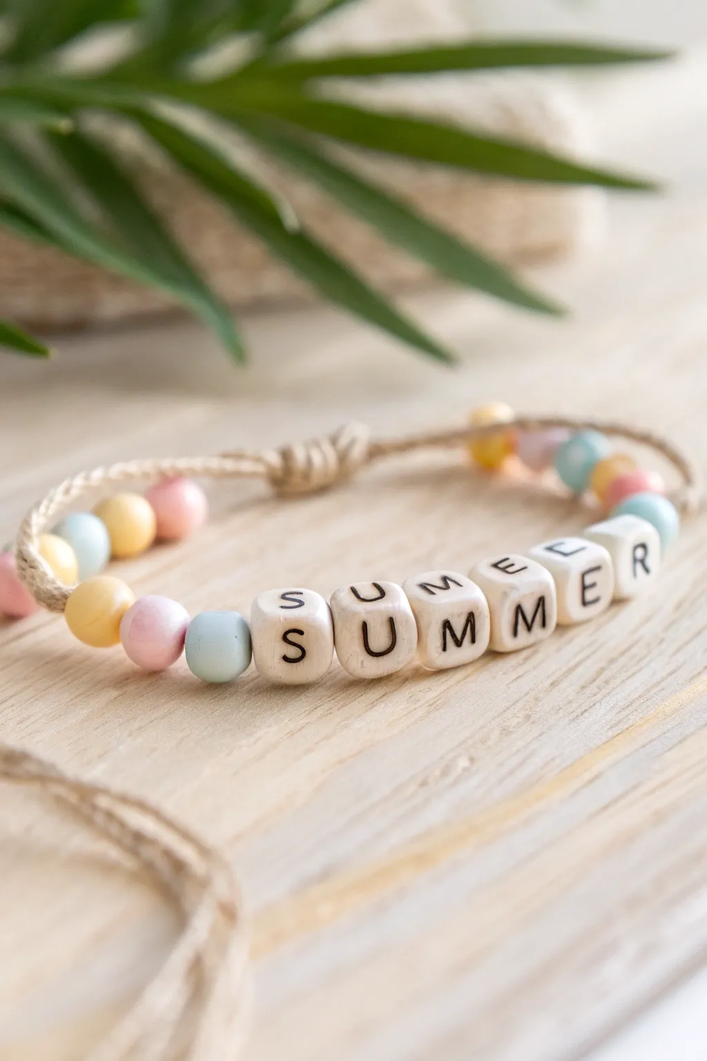 Embrace the warmth of summer with a personalized clay bead bracelet, where simplicity meets style. 🌿✨ #SummerJewelry #MinimalistBoho