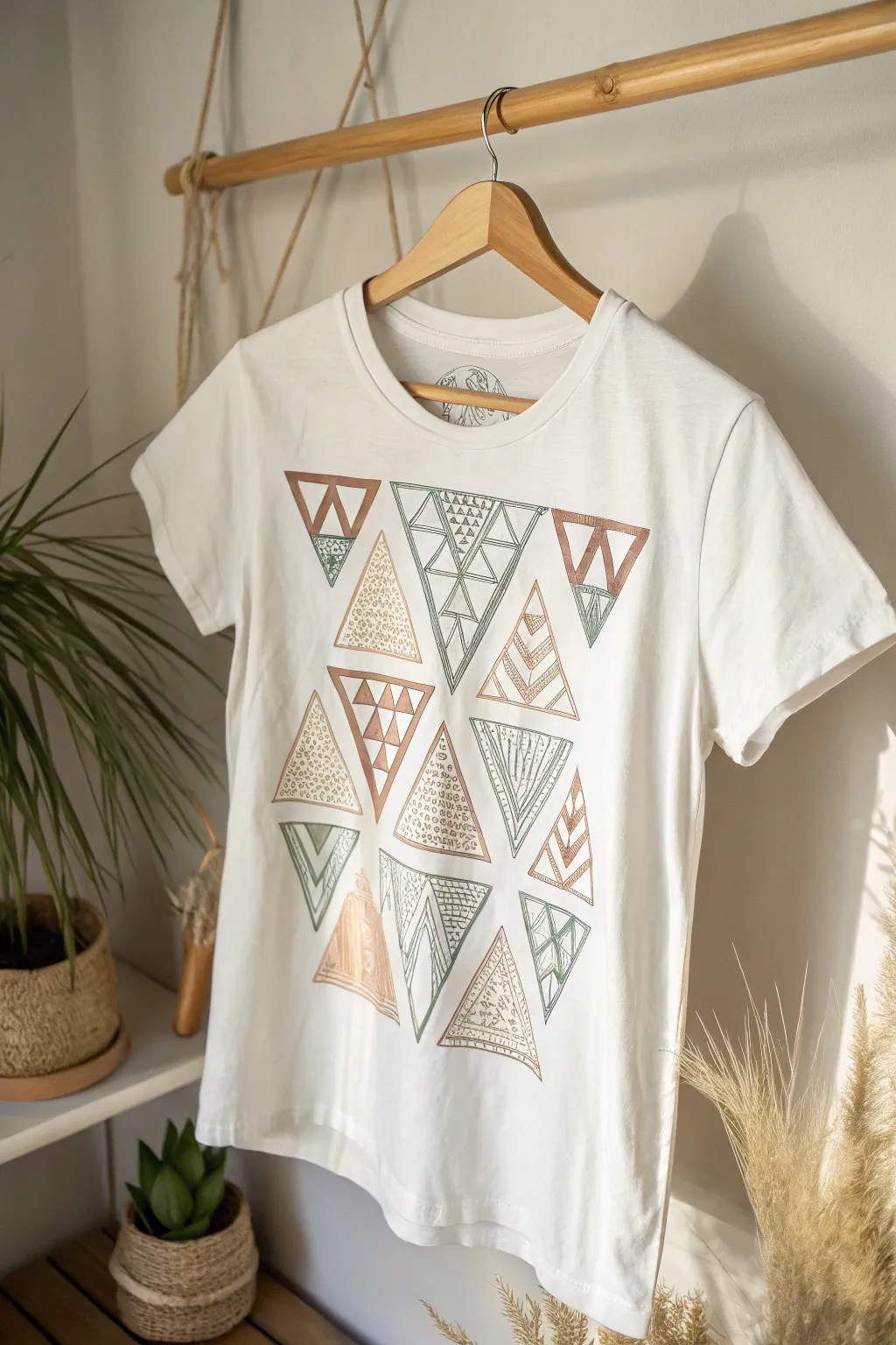 Elevate your style with geometric precision—where Scandinavian minimalism meets artistic flair.