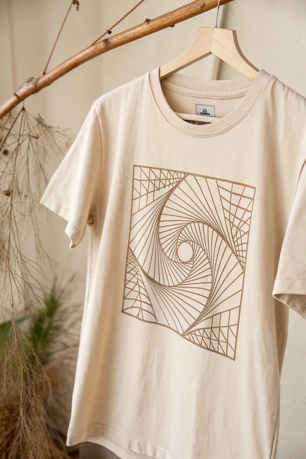 Transform your wardrobe with the magic of optical illusions – where art meets everyday wear.