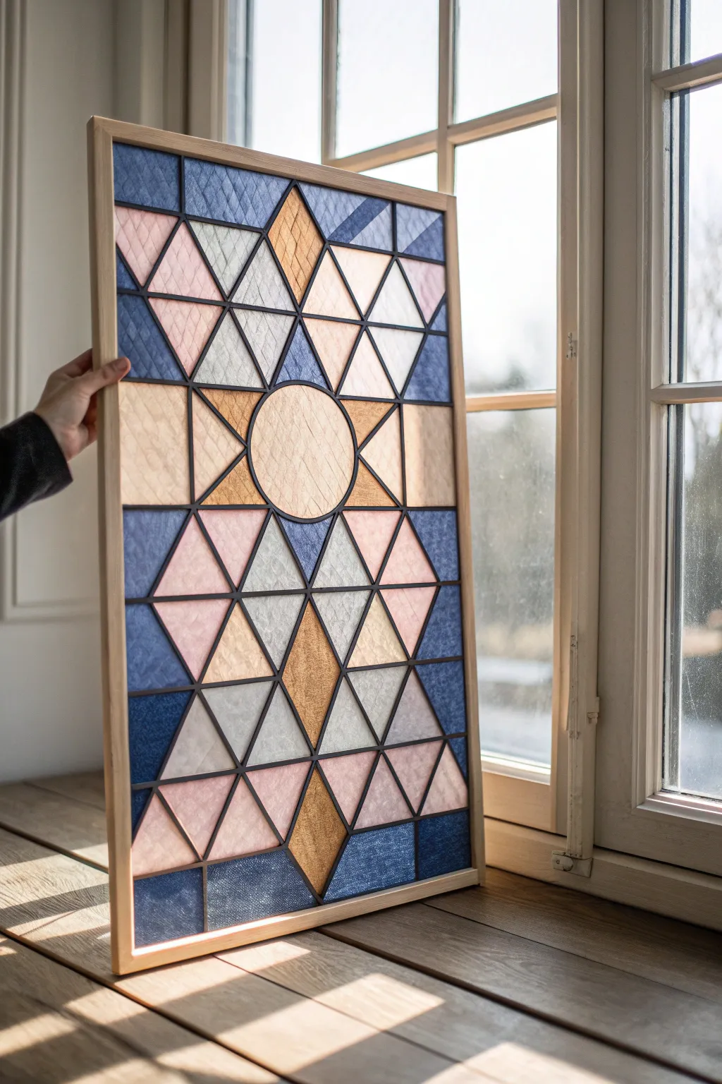 Illuminate your space with geometric elegance—where minimalist design meets vibrant color.