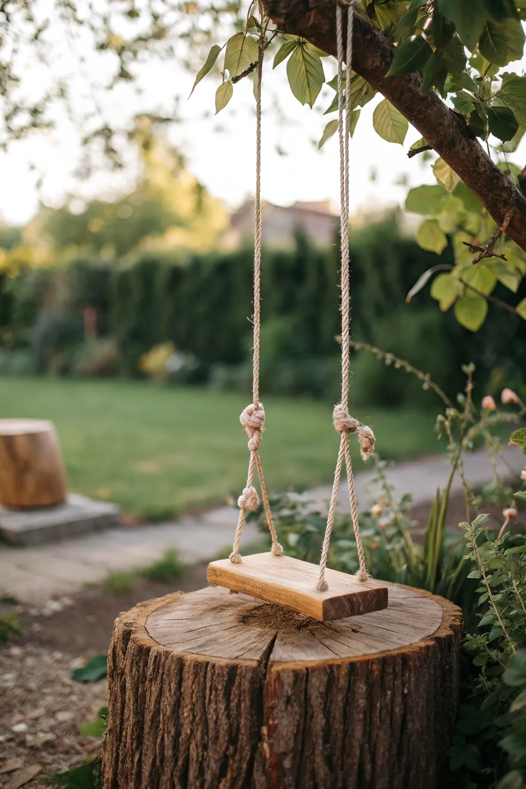 Add a touch of whimsy to your fairy garden with this charming tiny swing set, perfect for creating a magical escape.