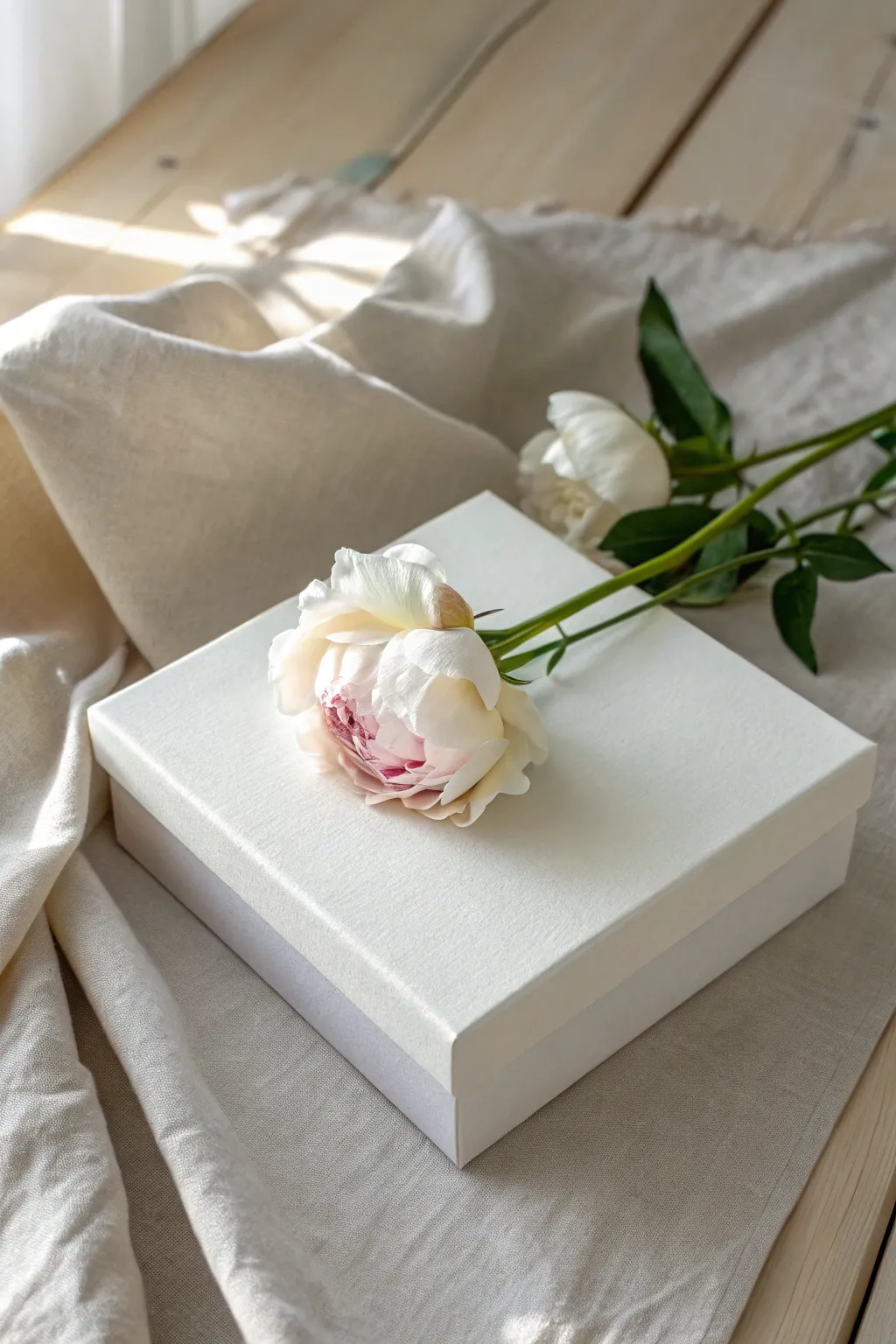 Embrace the elegance of simplicity with this chic trousseau packing idea.