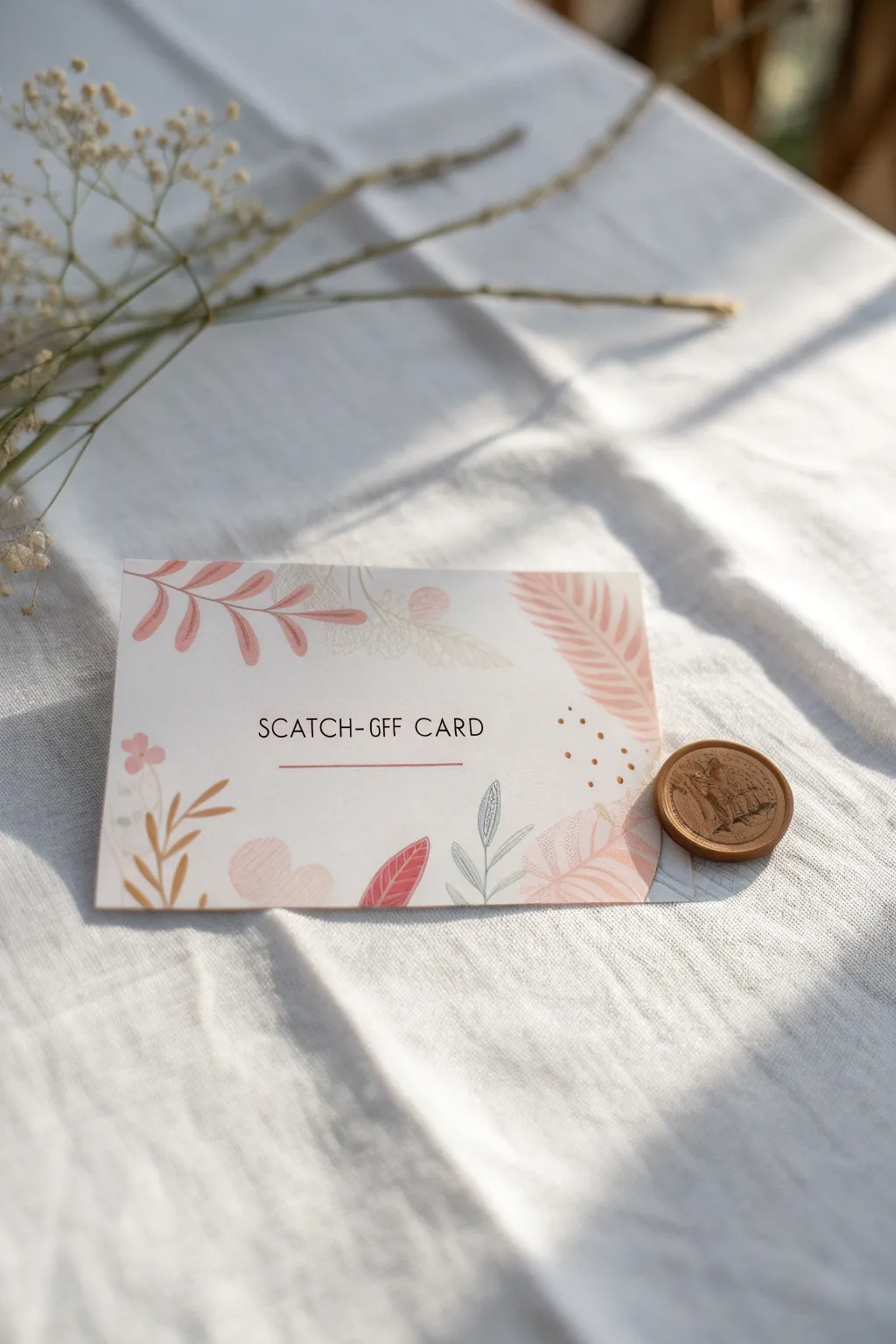 Discover the joy of the unexpected with our elegant scratch-off reveal cards, perfect for sharing life's precious moments with loved ones.