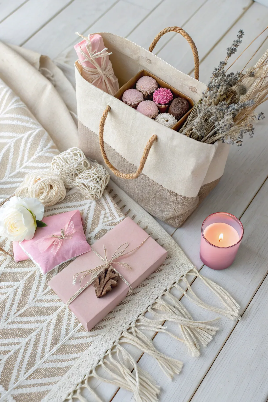 Craft a Valentine’s surprise with a touch of minimalist elegance and a pop of color.