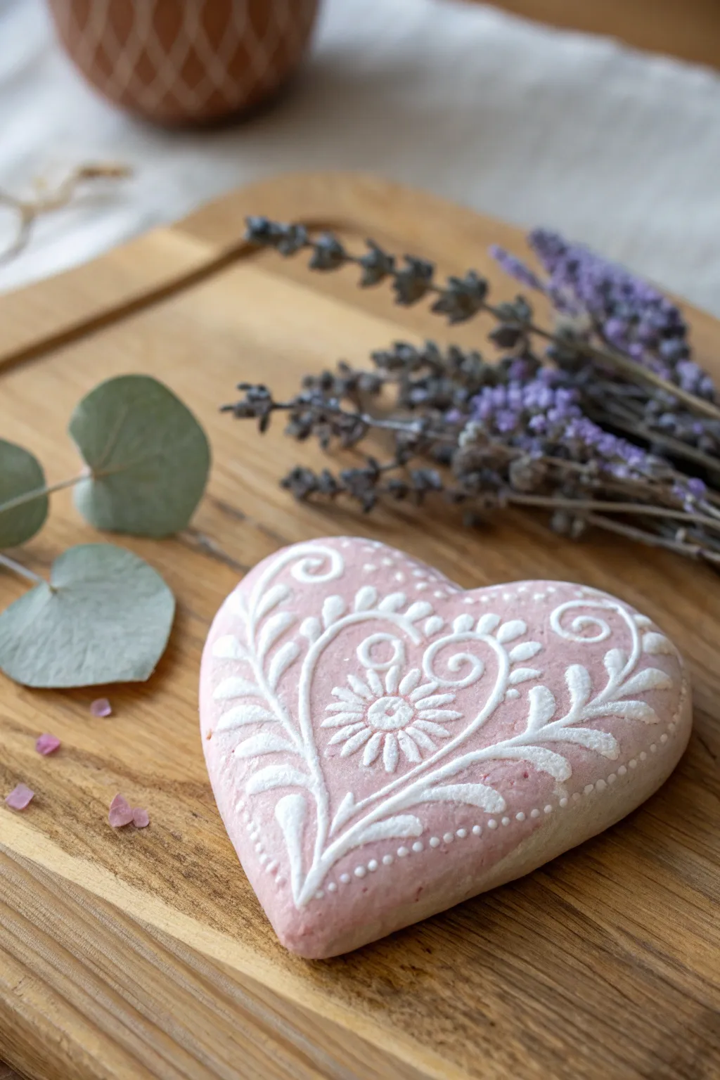 Create lasting love with handcrafted salt dough heart keepsakes, perfect for cherishing tiny moments.
