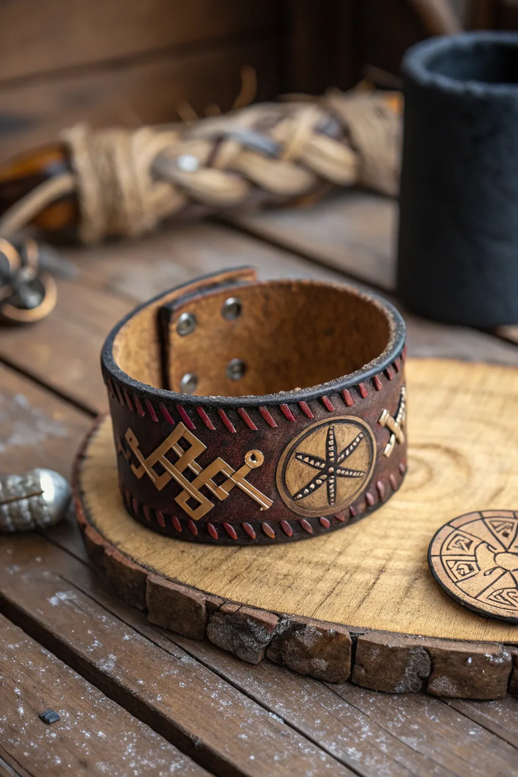 Unleash your inner craftsman with this Viking-inspired masterpiece.