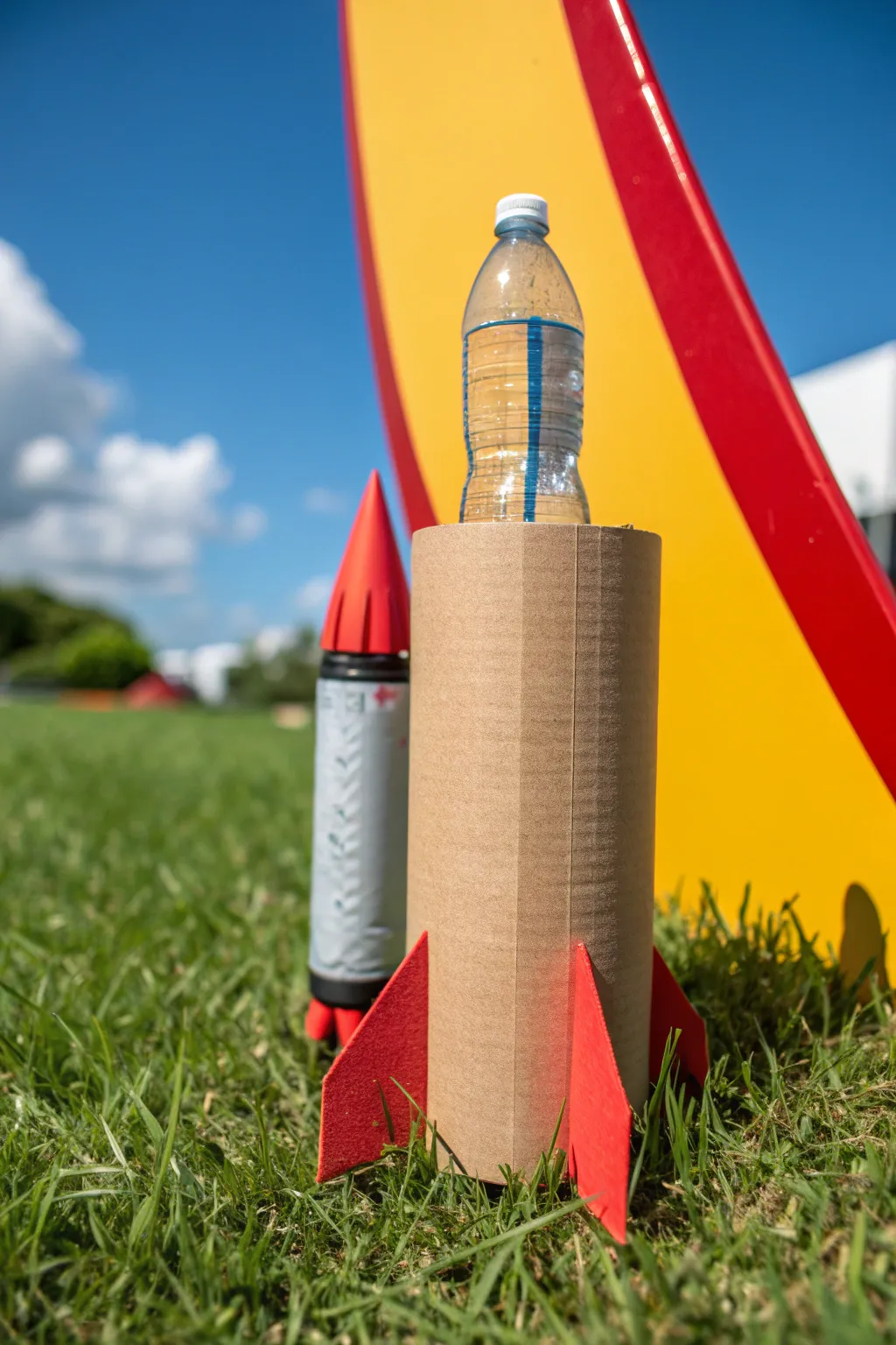Elevate your rocket game with a sleek cardboard cylinder body. Discover the art of craftsmanship.