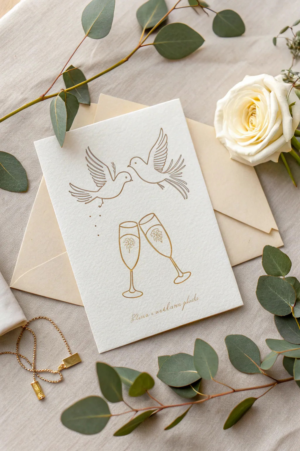 Capture the essence of love with whimsical, handcrafted wedding invitations.