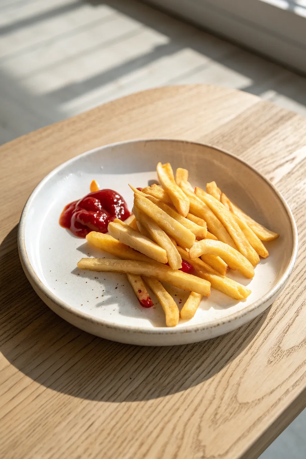 Elevate your snack game: French fries meet the bold flavors of chamoy for a delicious twist. #MinimalistDelight #ChamoyFries