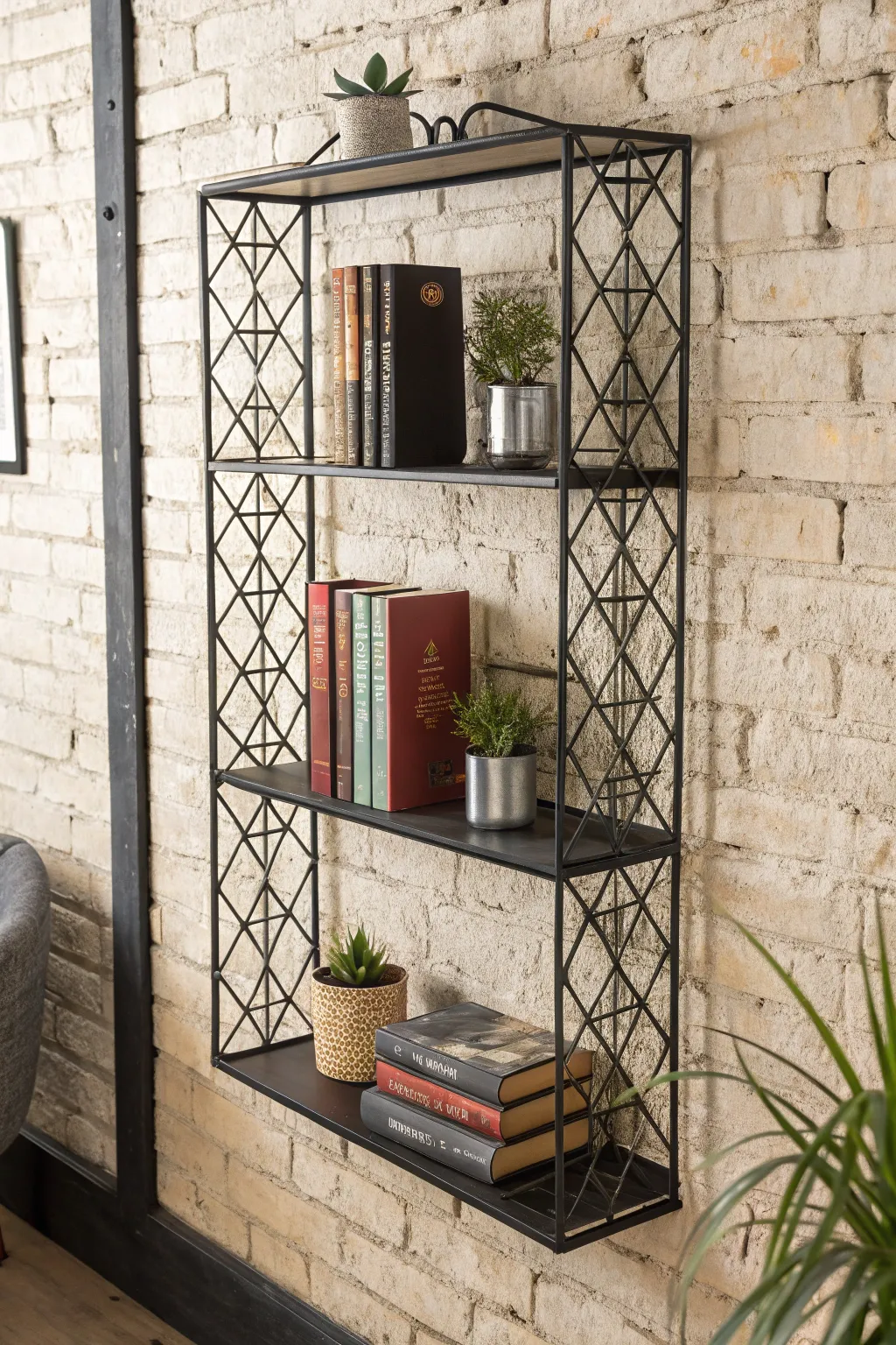 Elevate your space with a sleek wire bookshelf—where craftsmanship meets functionality.