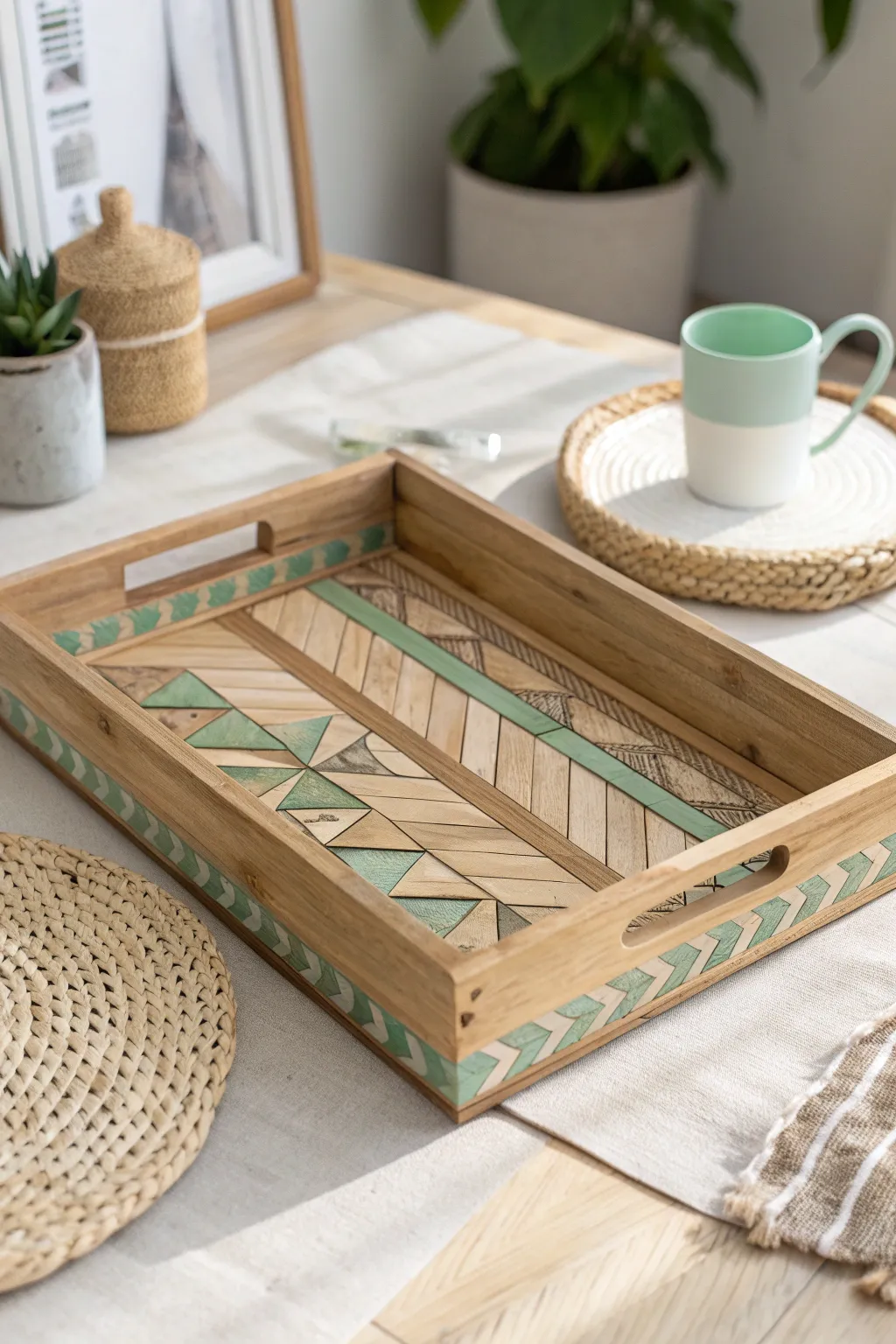 Transform your kitchen with a yardstick wonder—where simplicity meets artistry.