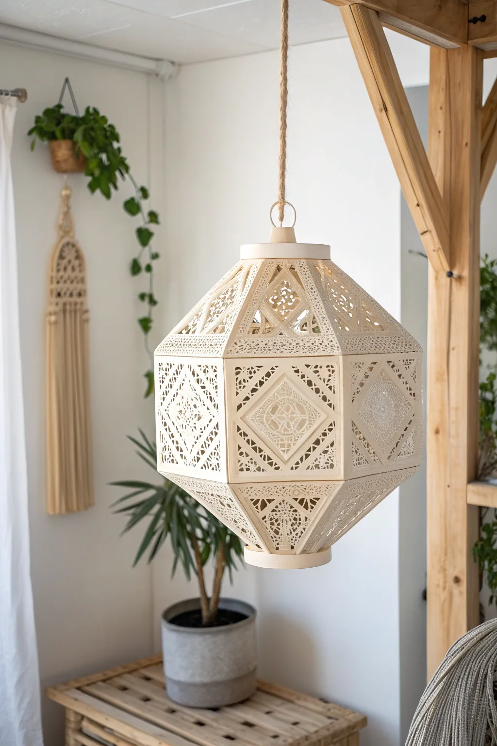 Illuminate your space with elegance: 3D printed lantern for a minimalist wedding touch.