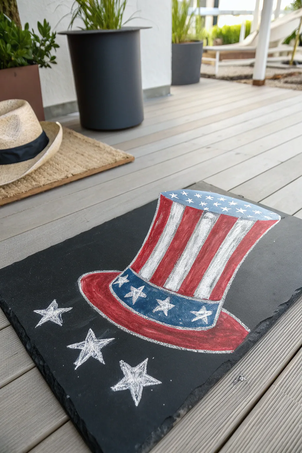 Celebrate the 4th of July with a charming touch of Americana in minimalist style.