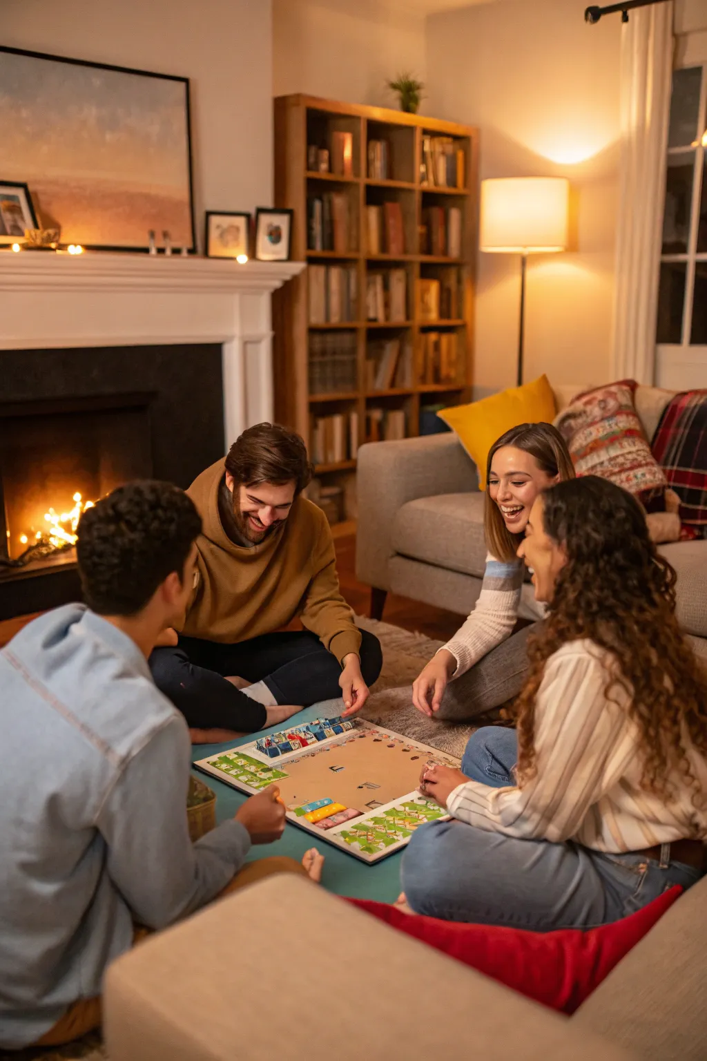 Board games bring out the competitive spirit and fun.