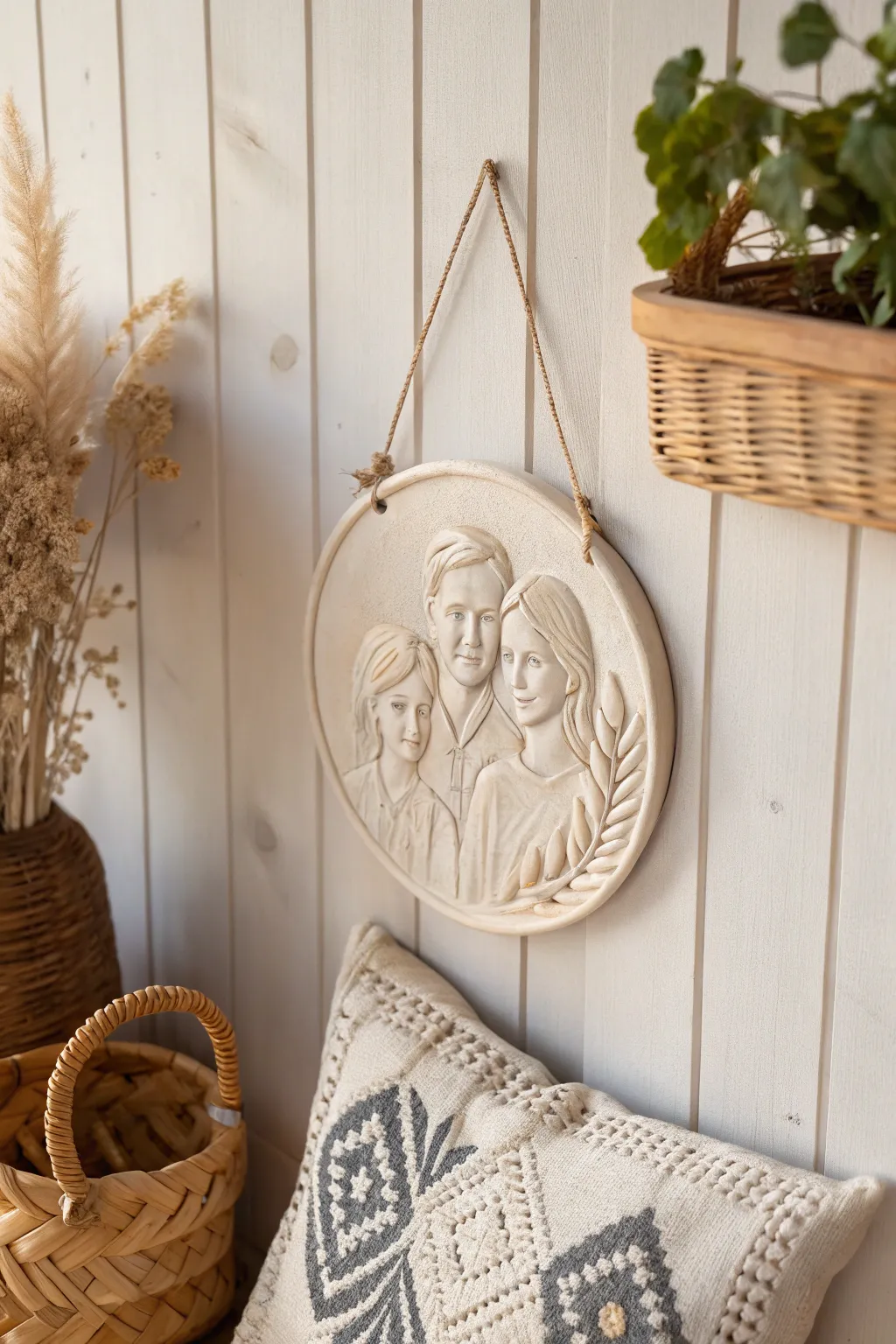 Turn cherished memories into timeless art with handcrafted clay portraits.