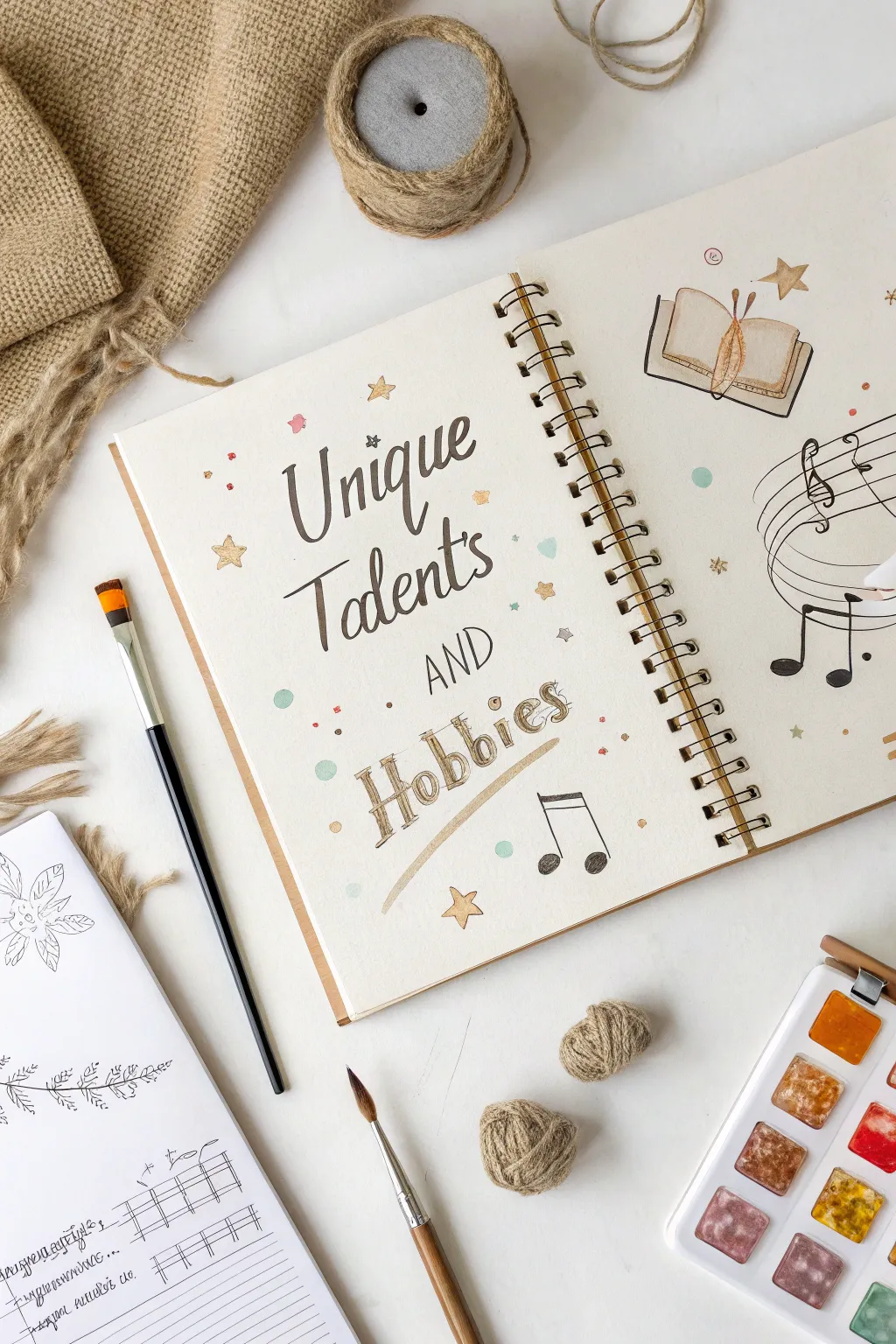 Craft your story: Let your unique talents shine through minimalist elegance.