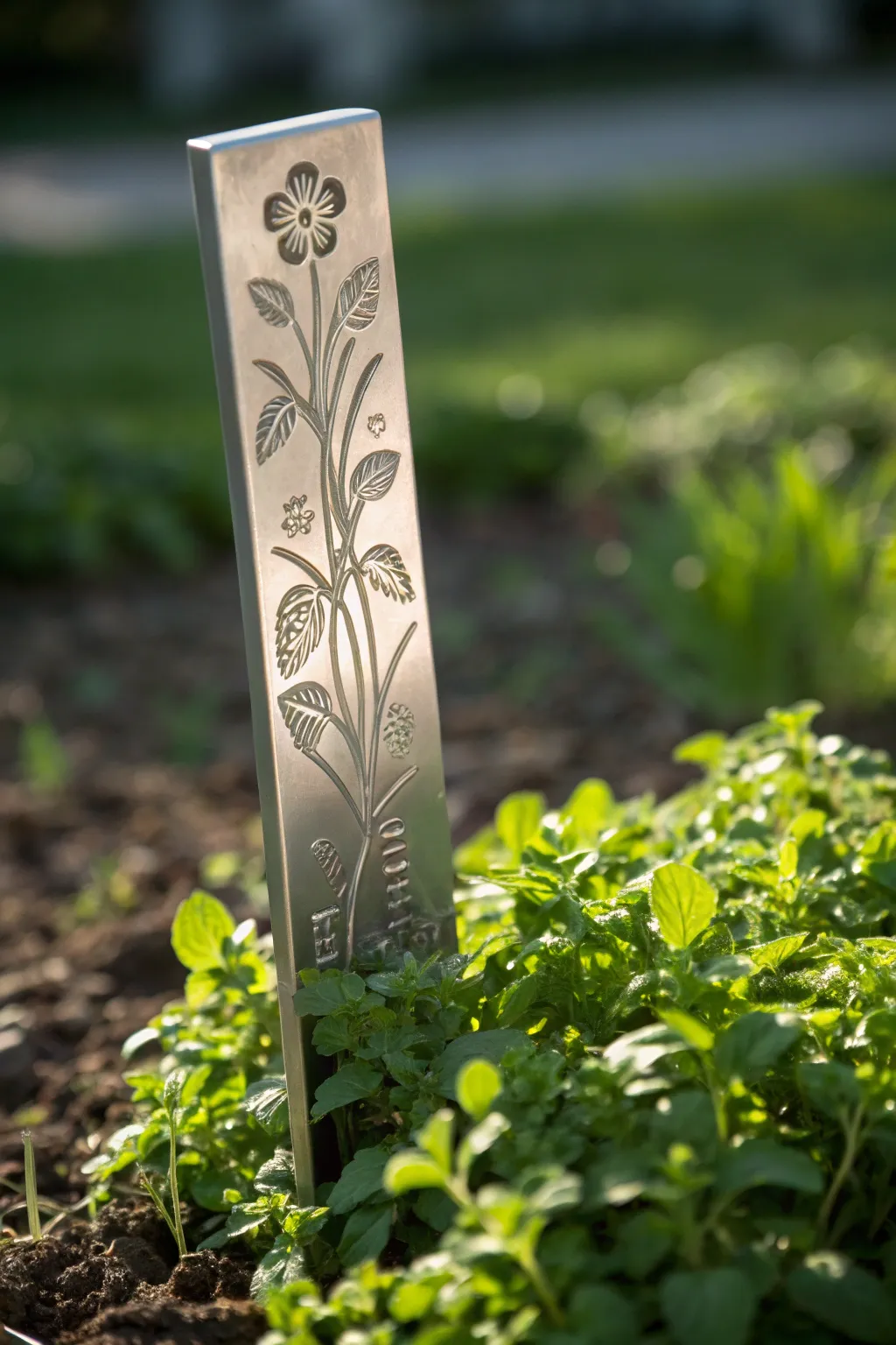 Elevate your garden with stylish and durable aluminum markers.