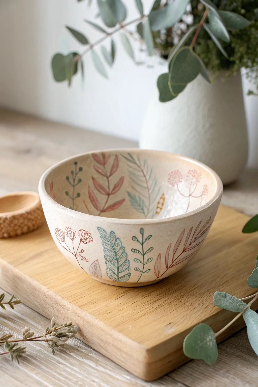 Embrace simplicity with these hand-crafted clay bowls, perfect for adding a touch of elegance to your decor.