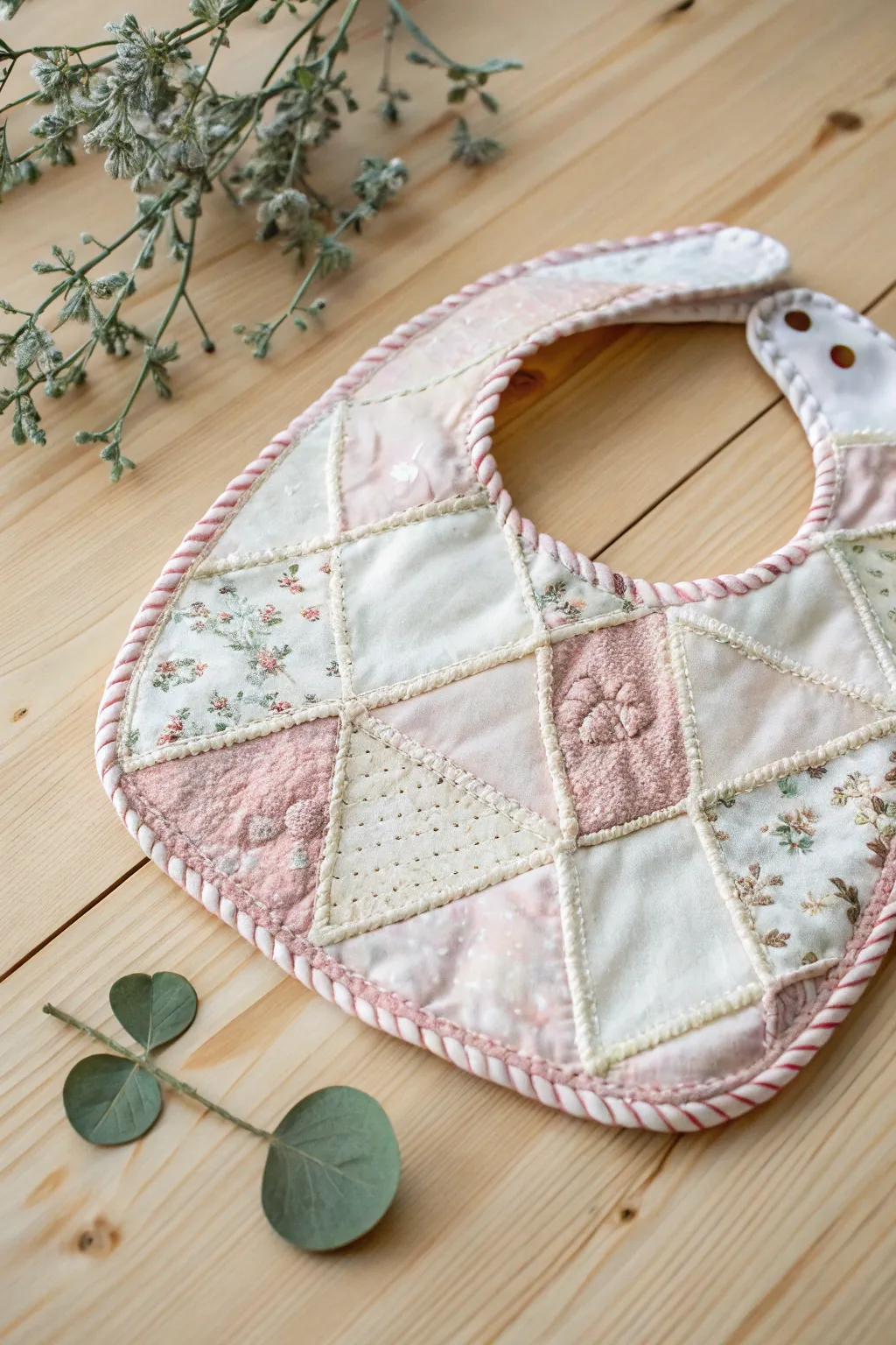Charming Sustainability: Discover eco-friendly baby bibs crafted from recycled fabrics.
