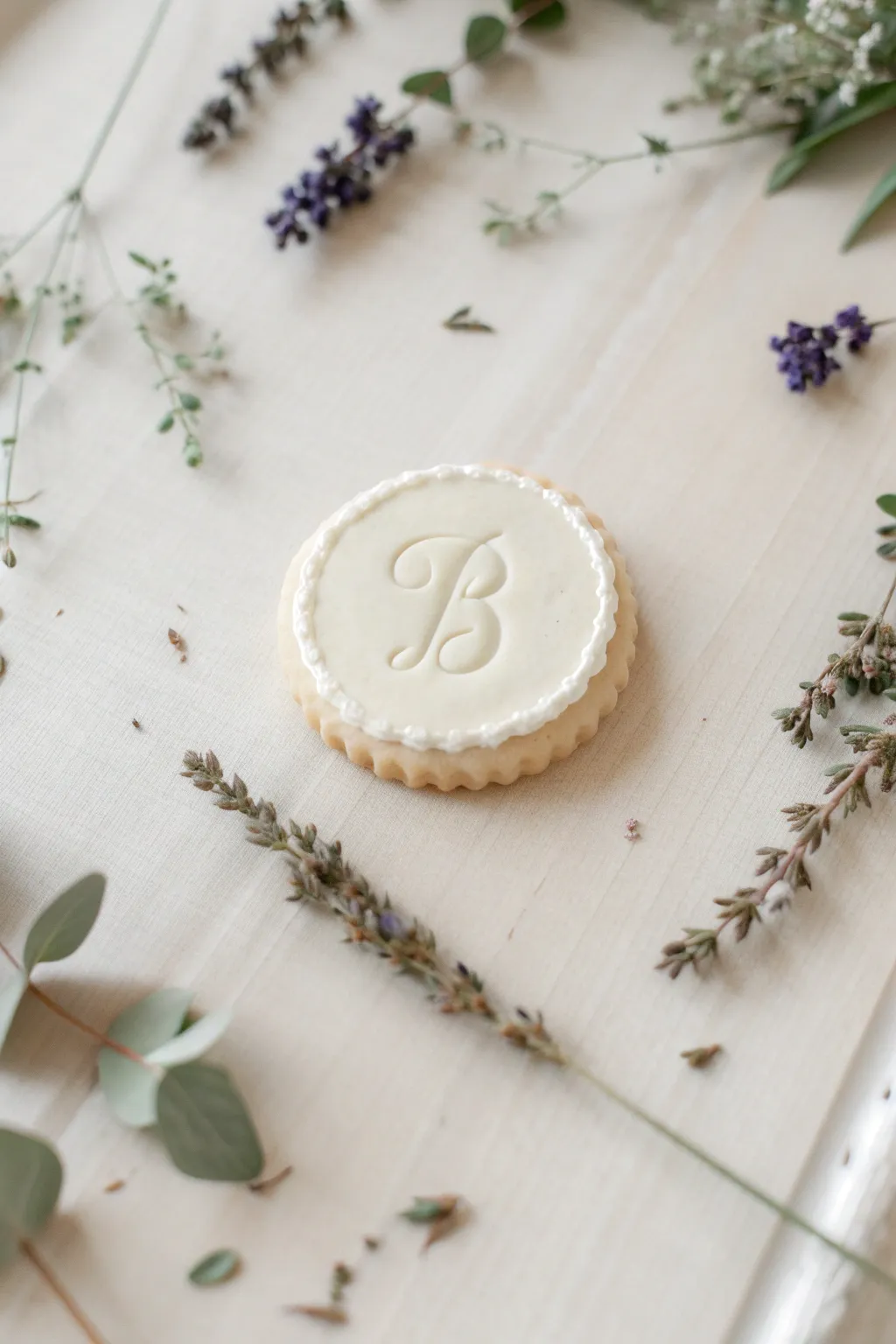 Celebrate in style with monogrammed elegance—where simplicity meets charm.