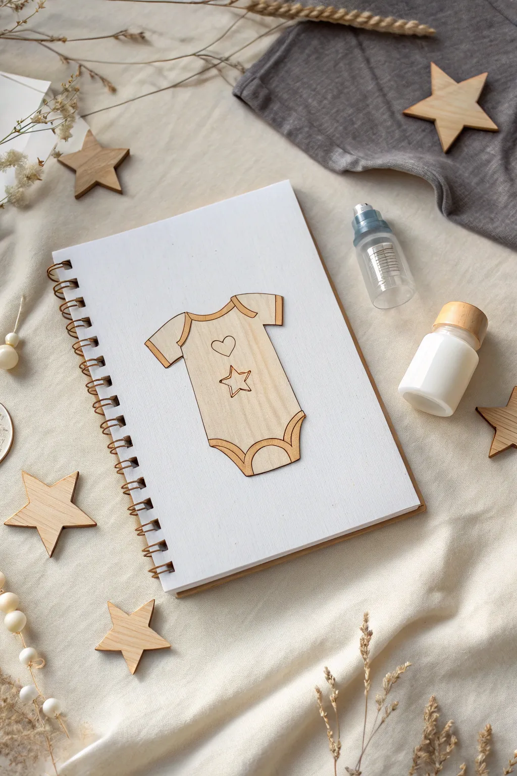 Craft your baby shower memories with charming simplicity and boho flair.