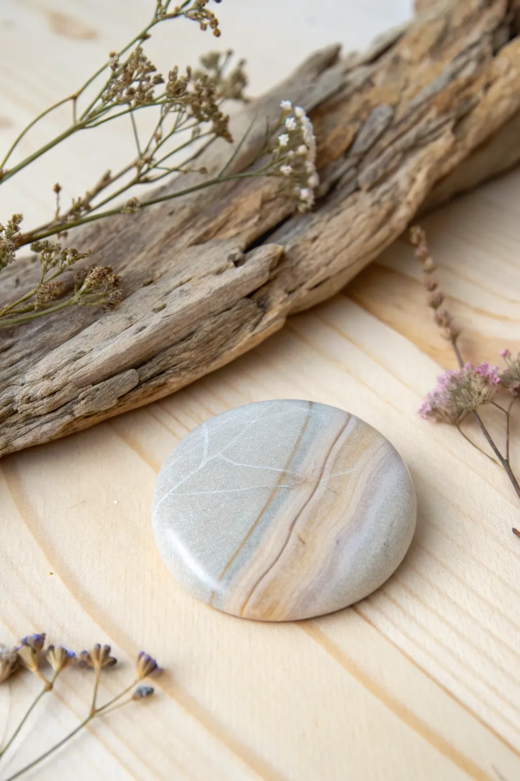 Bring the serene beauty of the beach into your home with handcrafted stone magnets.
