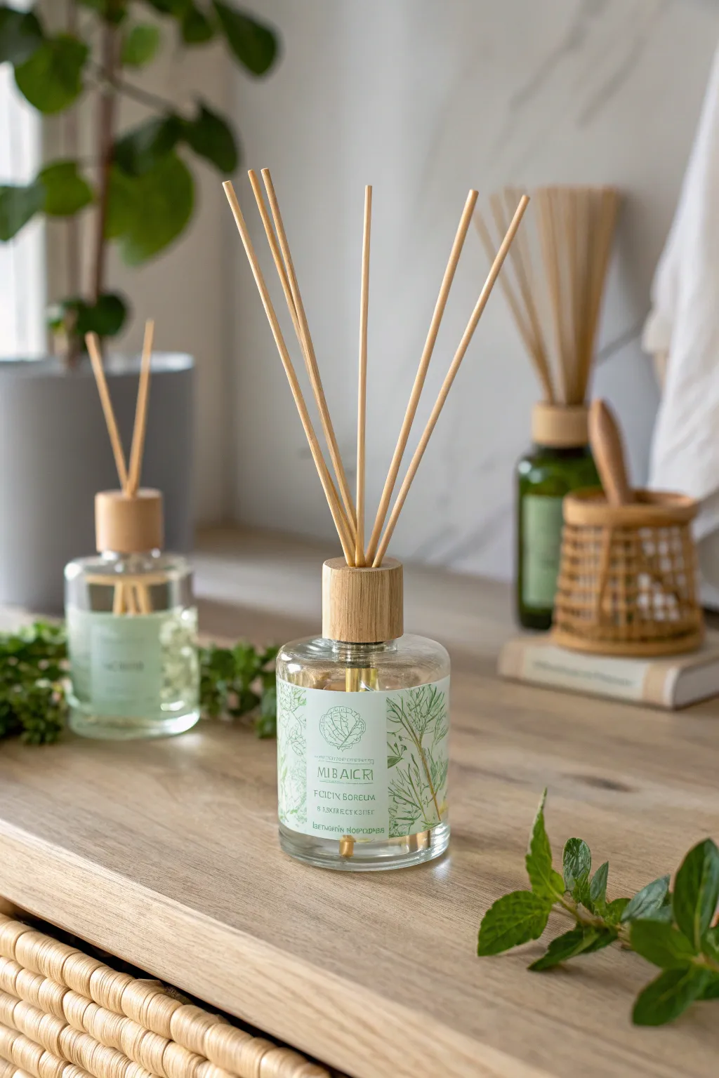 Create a serene space with a handcrafted reed diffuser. Perfect for a refreshing, personalized gift!