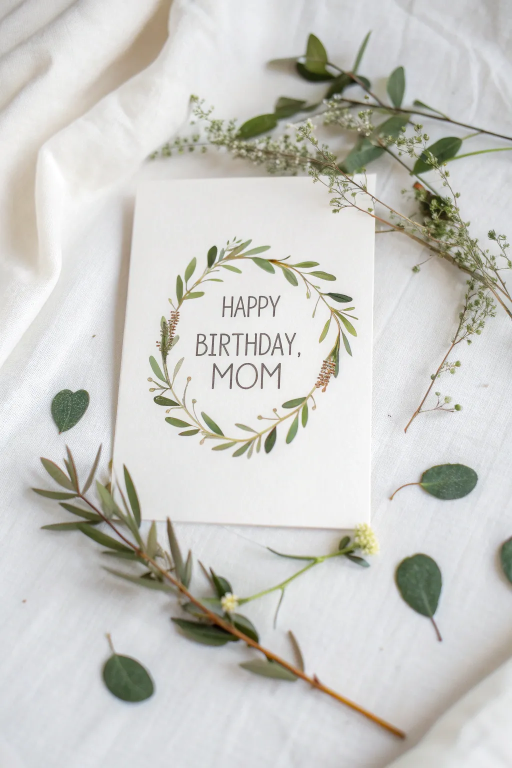 Celebrate mom with a card that captures the essence of nature's beauty. 🌿✨