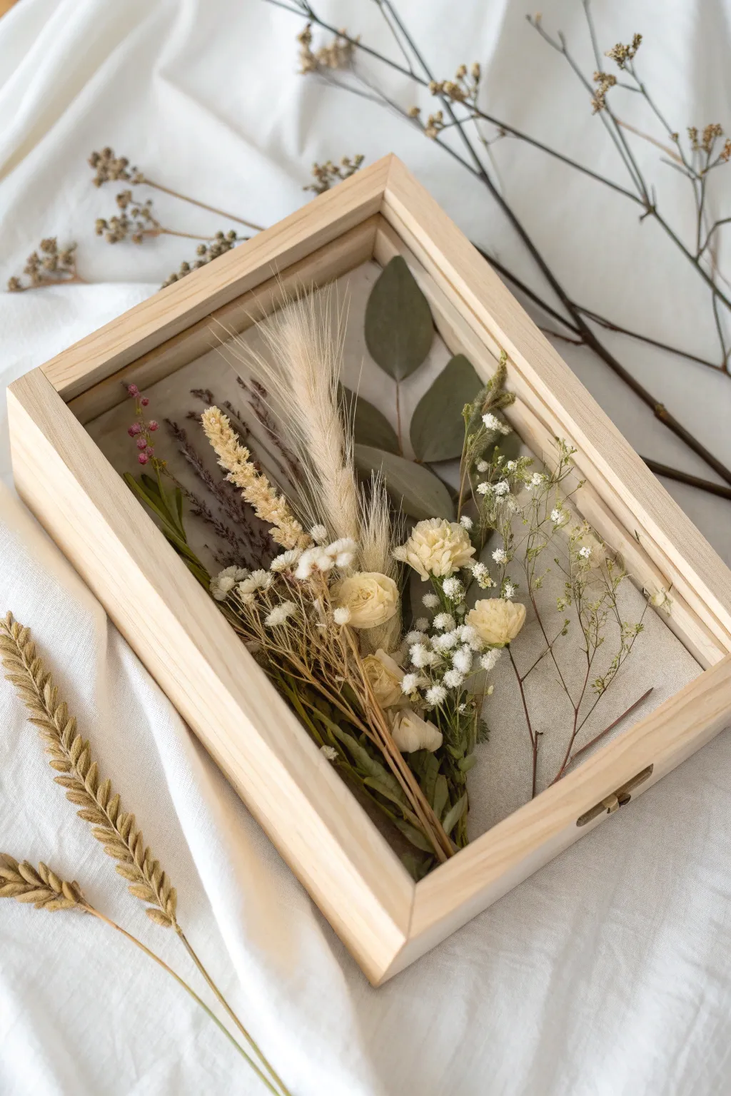 Celebrate life's moments with a touch of nature's elegance. 🌿 #NaturalBeauty #ShadowBoxArt