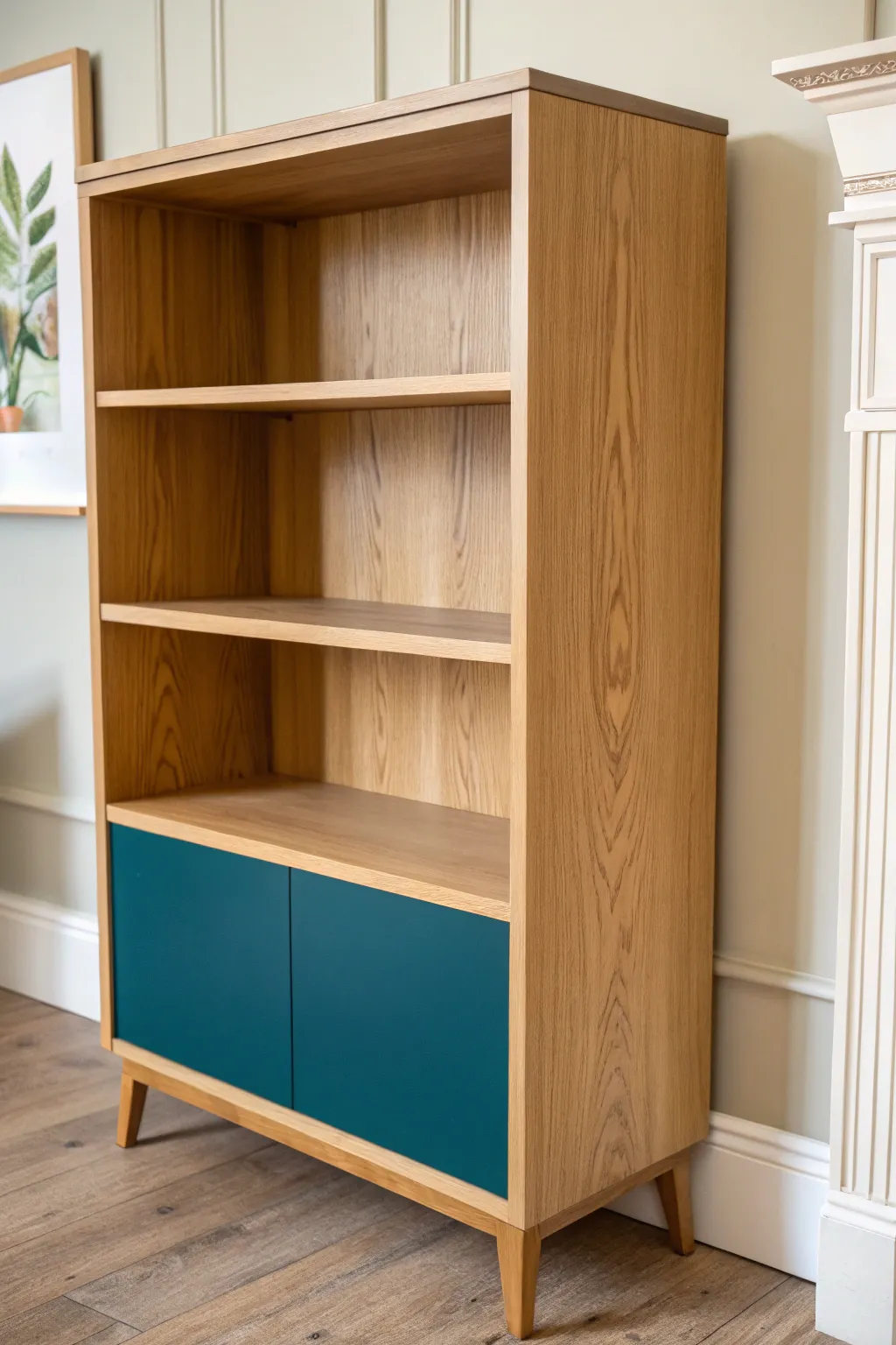 Elevate your space with two-tone elegance and minimalist charm.