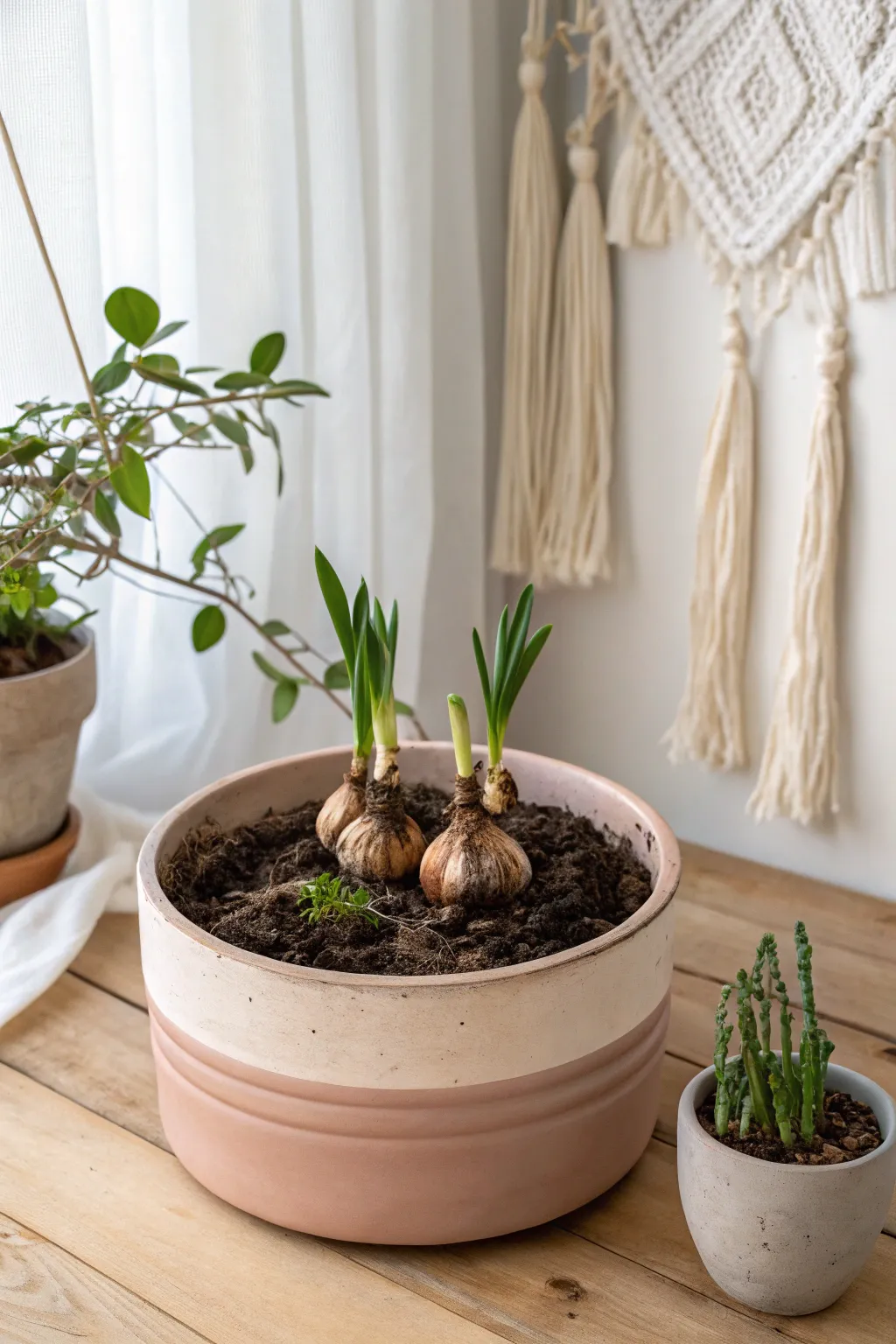 Embrace the art of bulb lasagna with a light touch—perfect for chasing the sun with elegance and ease.