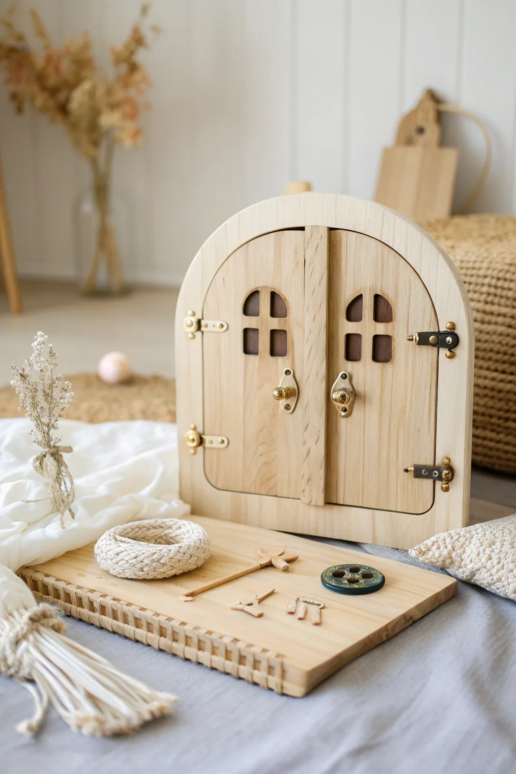 Unlock the joy of discovery with these charming peek-a-boo doors—where simplicity meets surprise!
