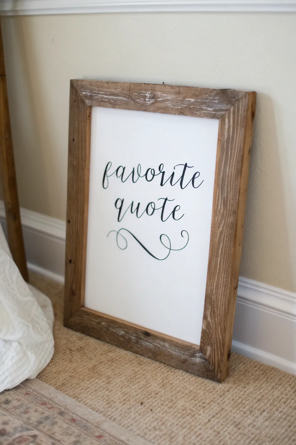 Elevate your space with personalized calligraphy art that speaks to the heart.