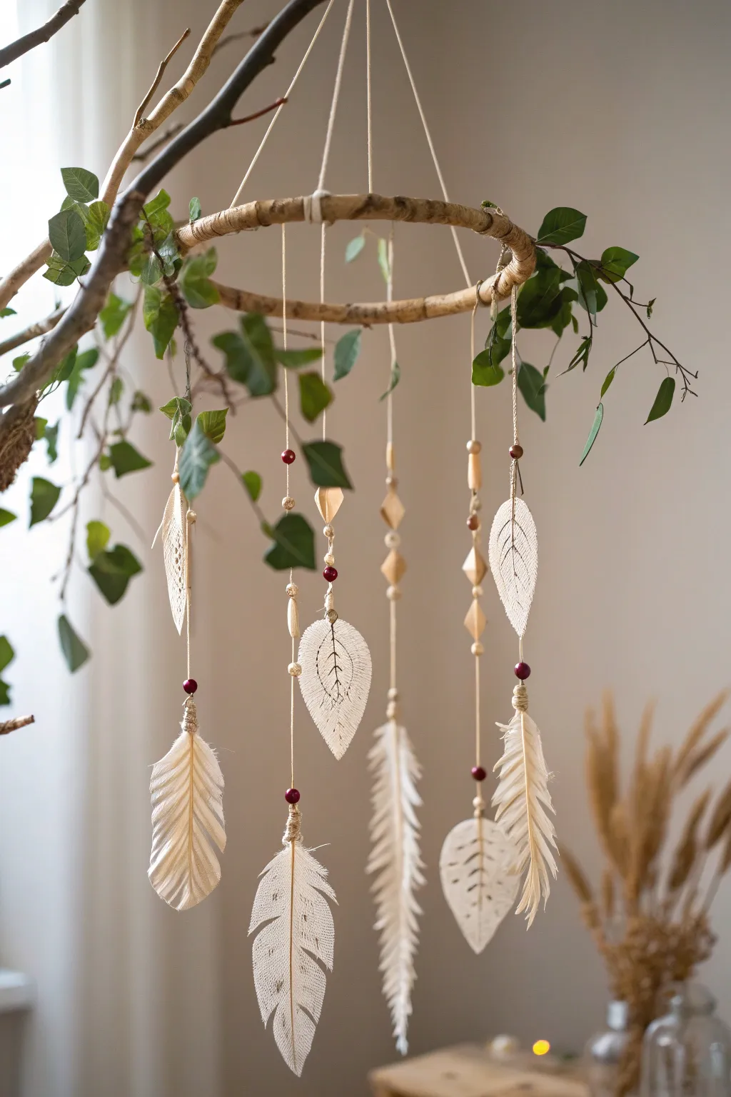Capture the essence of nature with this charming handcrafted mobile—perfect for a day of outdoor exploration!
