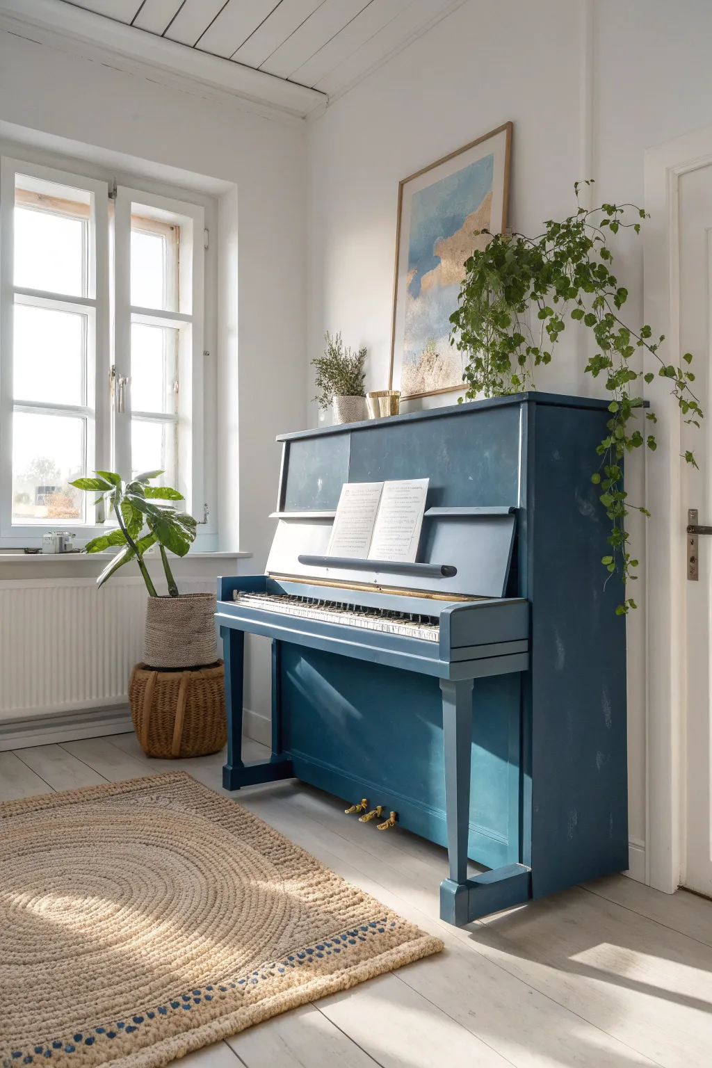 Transform your space with a stunning ombre piano that blends craftsmanship with natural beauty.