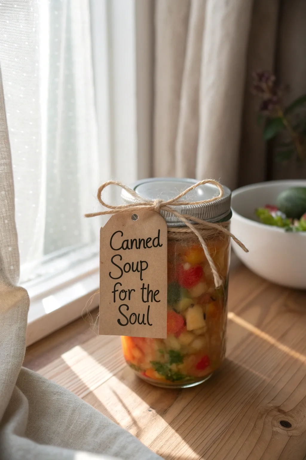 Nourish the soul with a jar of homemade warmth. 🌿 #CanningGifts