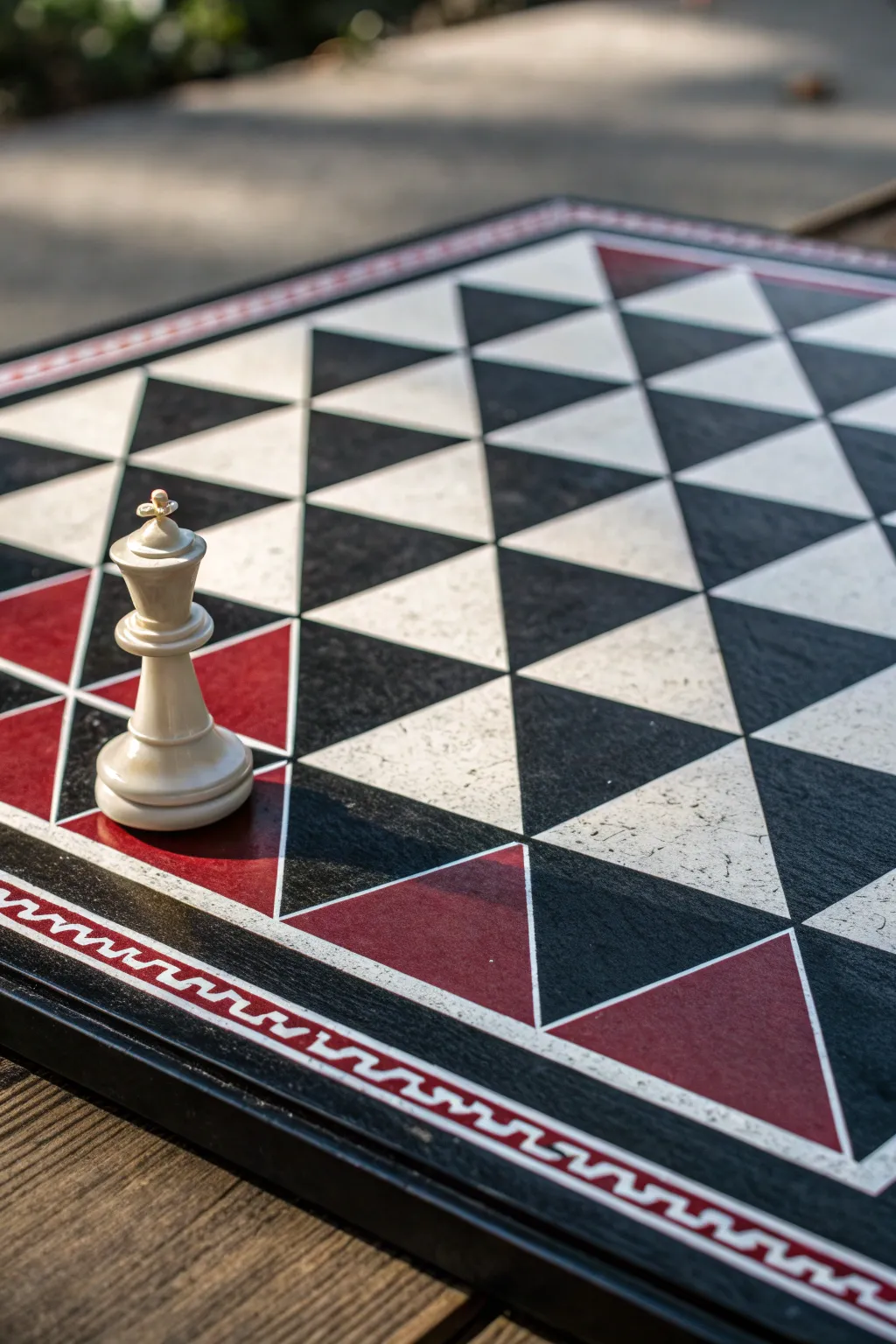 Elevate your game with a geometric masterpiece that brings strategy to the forefront.