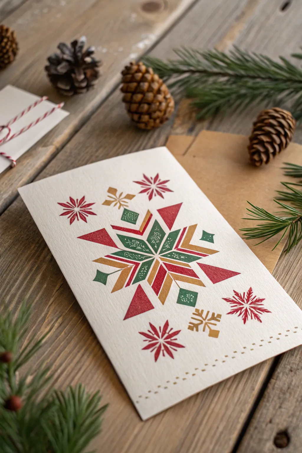Spread holiday joy with a burst of color and minimalist charm.