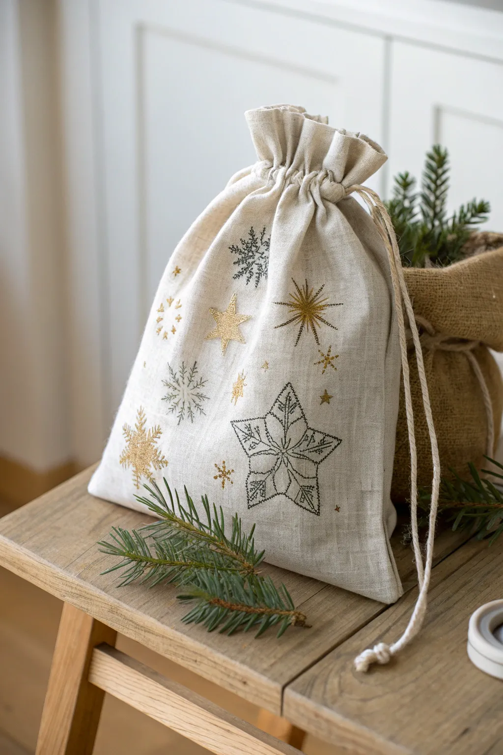 Add a personal touch to your gifts with DIY stamped designs—where simplicity meets festive charm!