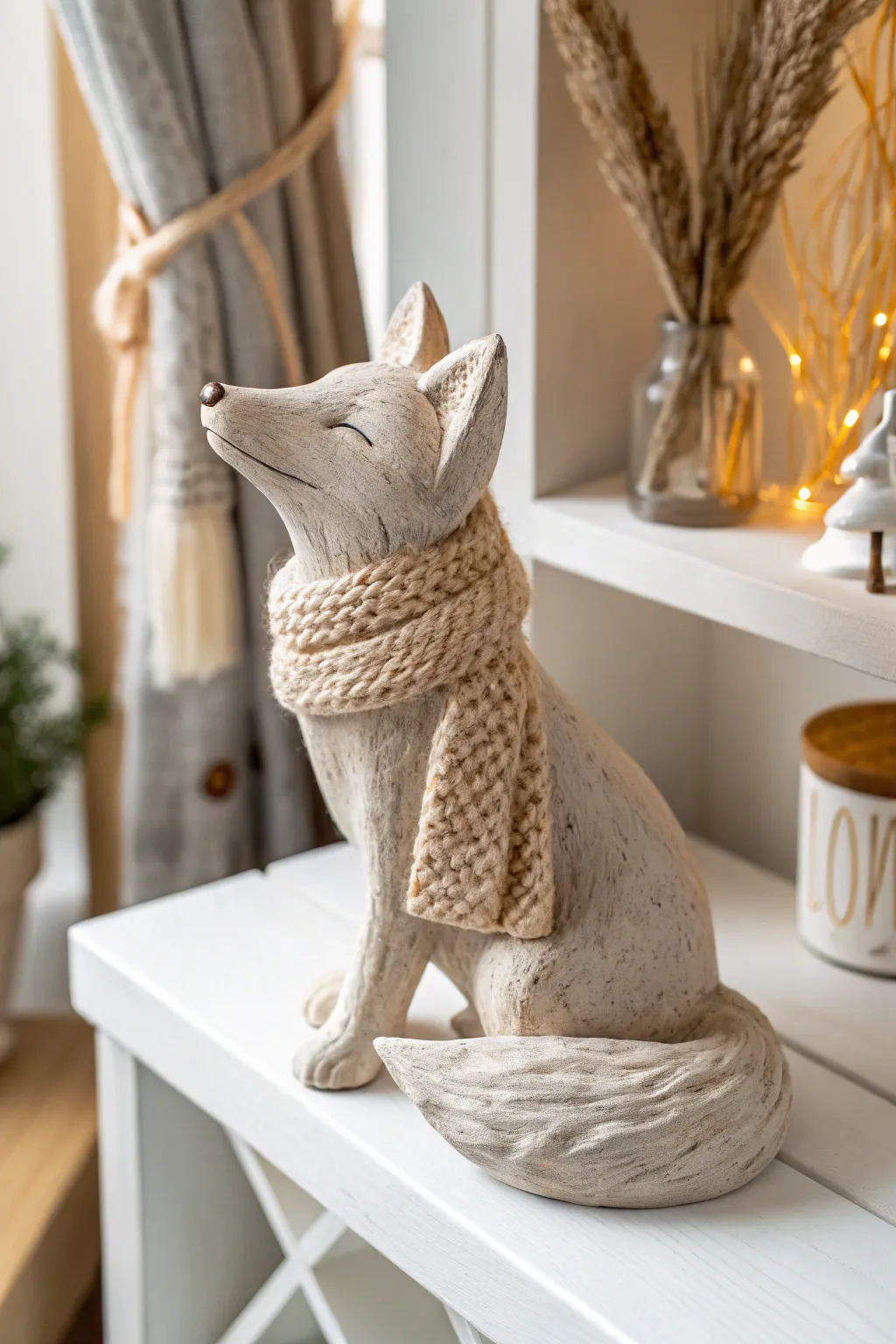 Cozy up your space with a touch of handcrafted winter charm.