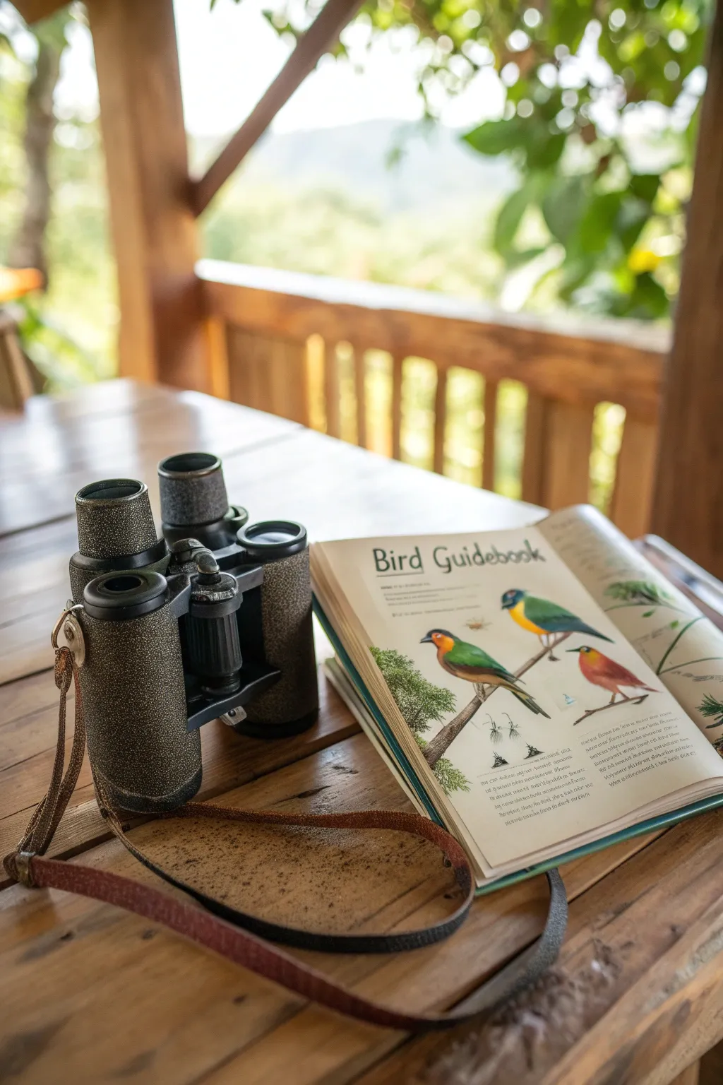 Discover the wonders of wildlife from your treehouse retreat with this nature observation setup.