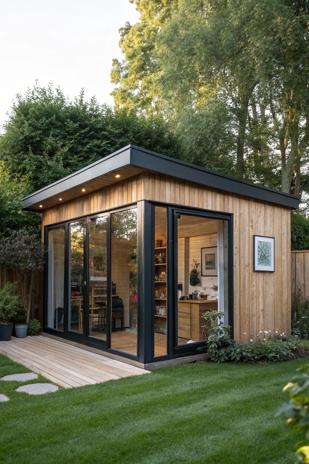Transform your backyard with a multifunctional corner shed—where creativity meets practicality.