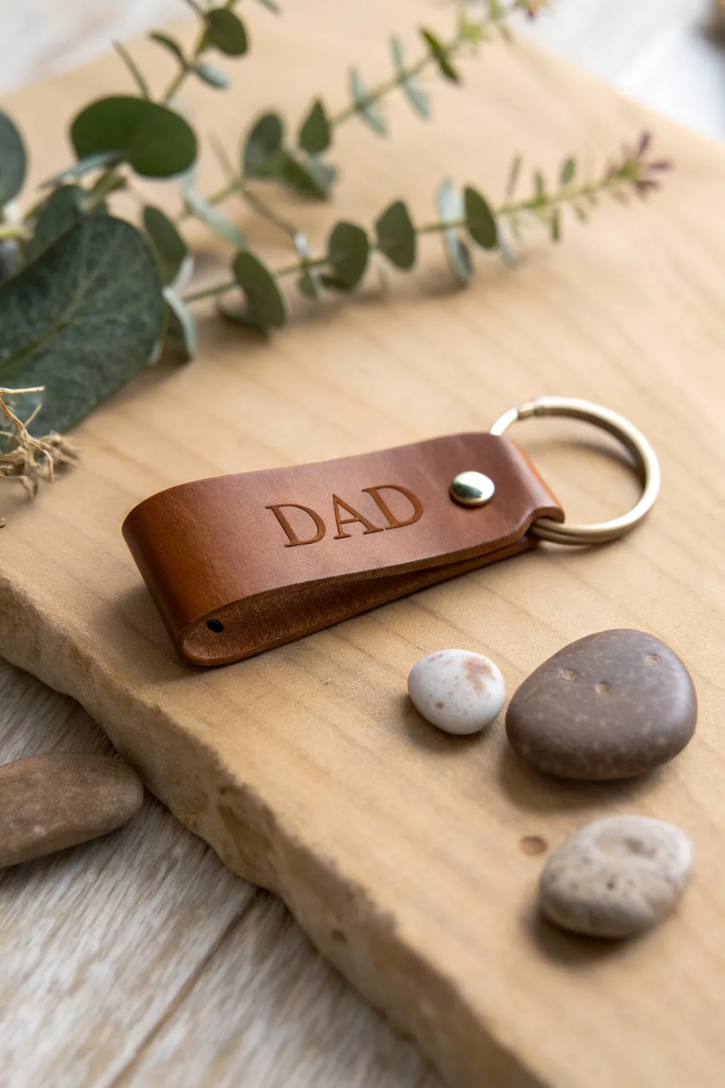 A handcrafted token of love for Dad, blending simplicity and elegance.