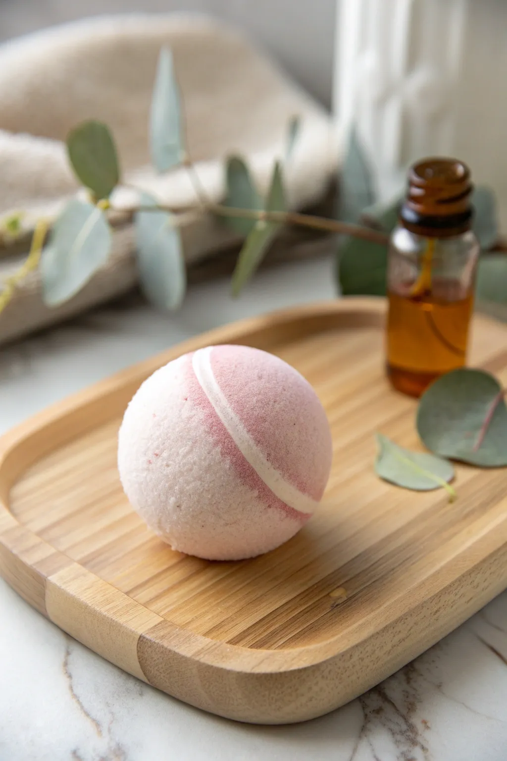Indulge in a handcrafted moment of relaxation with these elegant DIY bath bombs.