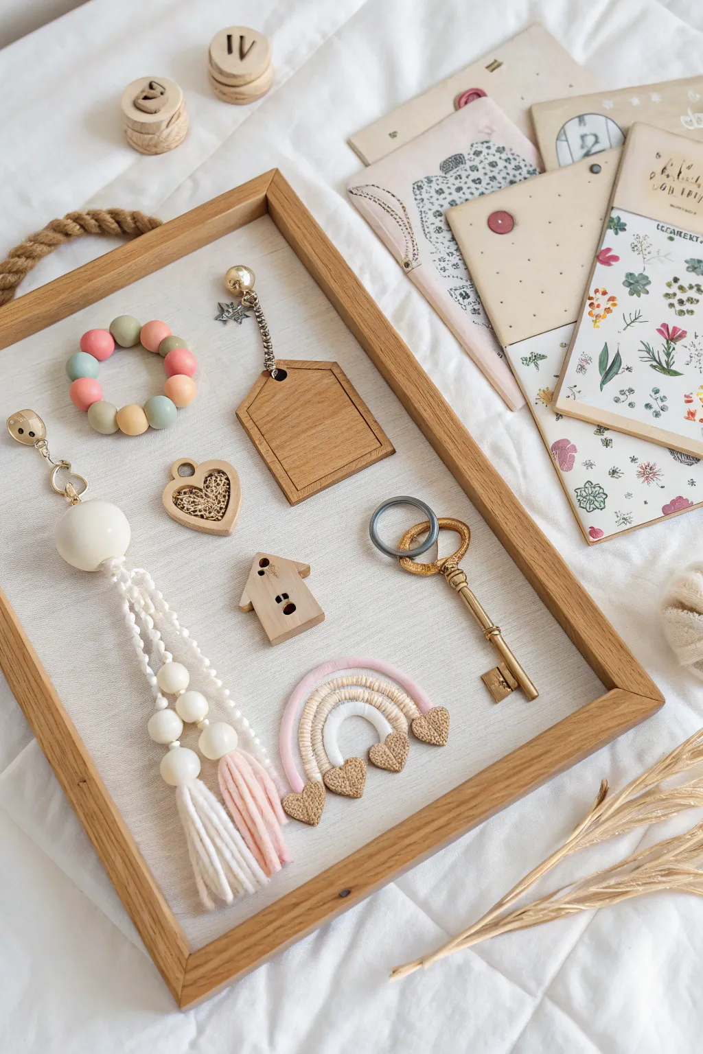 Bring your dreams to life with a 3D vision board that combines creativity and craftsmanship. #VisionBoardGoals #ScandiBoho