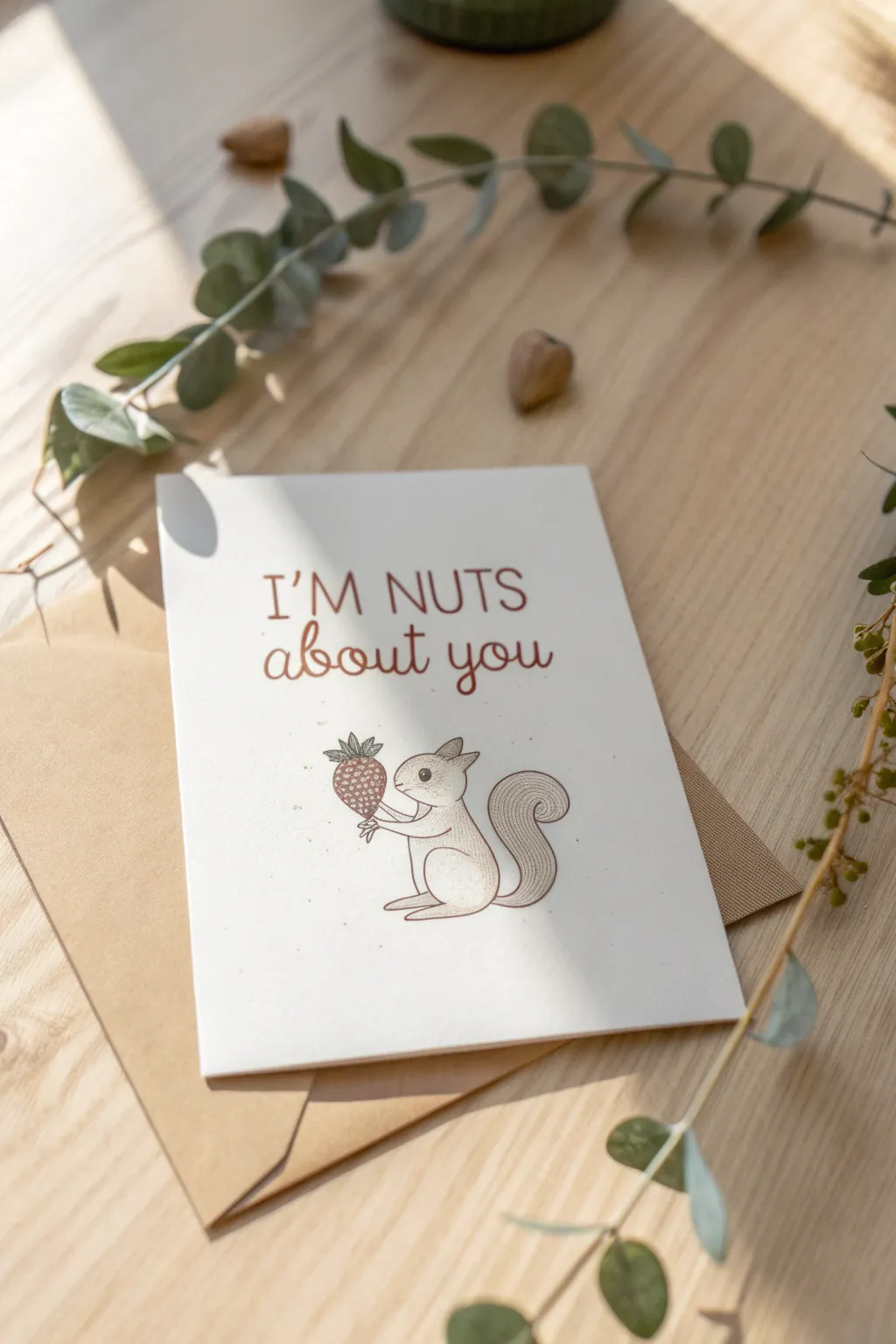 Bring a smile to your special someone's face with a whimsical pun card this Valentine's Day.