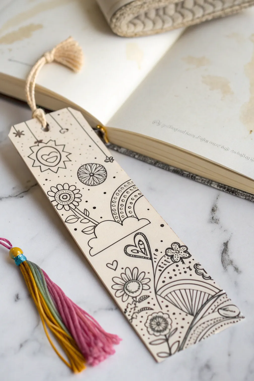 Unleash creativity with DIY doodle bookmarks—where imagination meets simplicity.