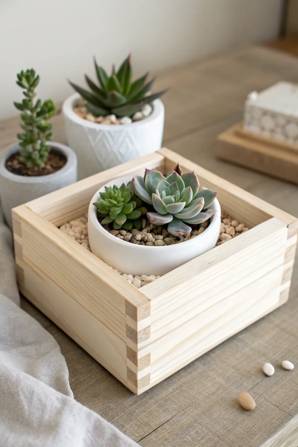 A charming touch of nature for your bridesmaid proposal box.